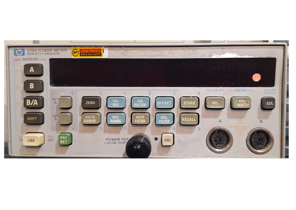 پاورمتر  HP 438A