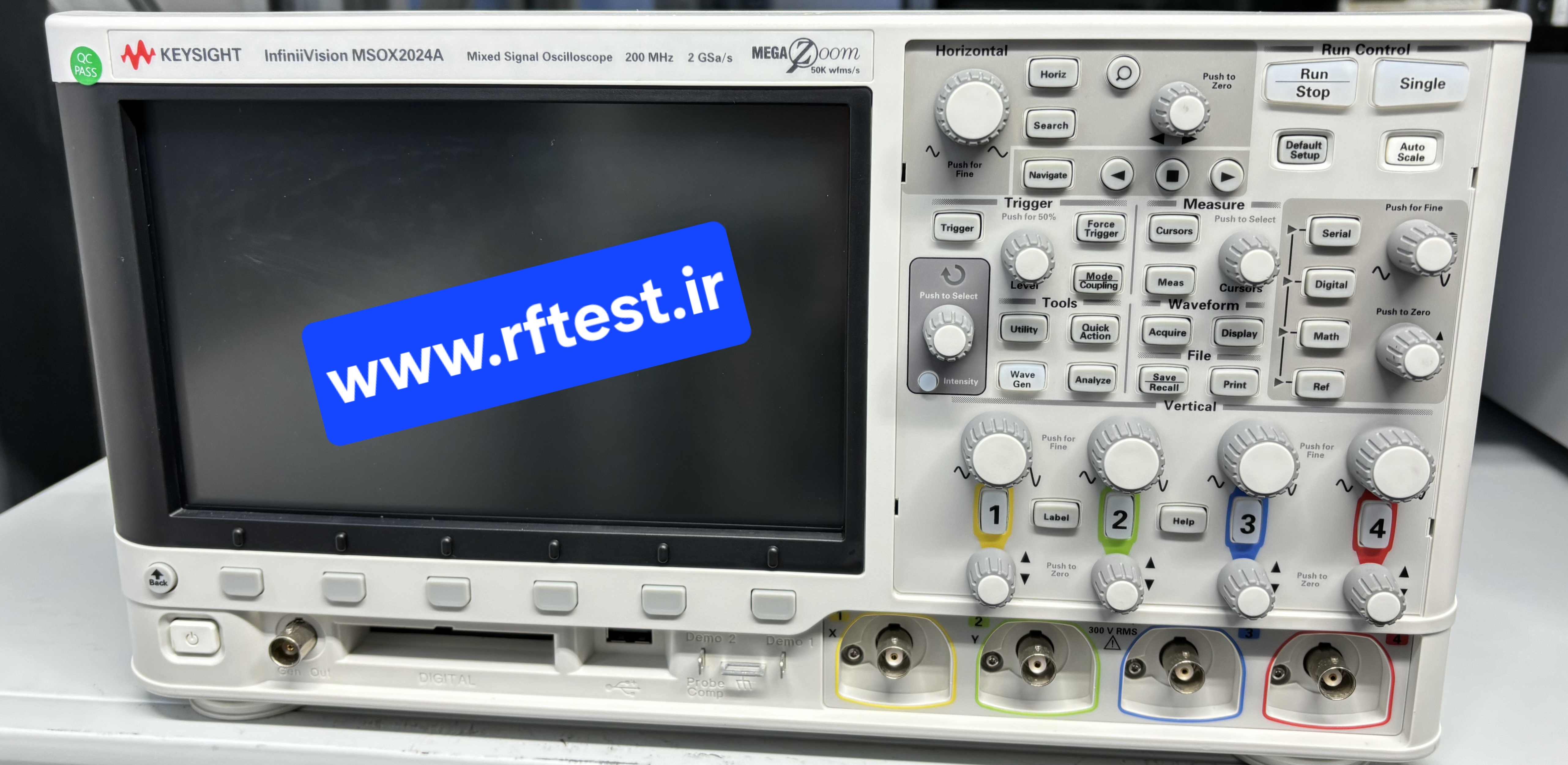 اسیلوسکوپ ۲۰۰ مگاهرتز Keysight MSOX2024A