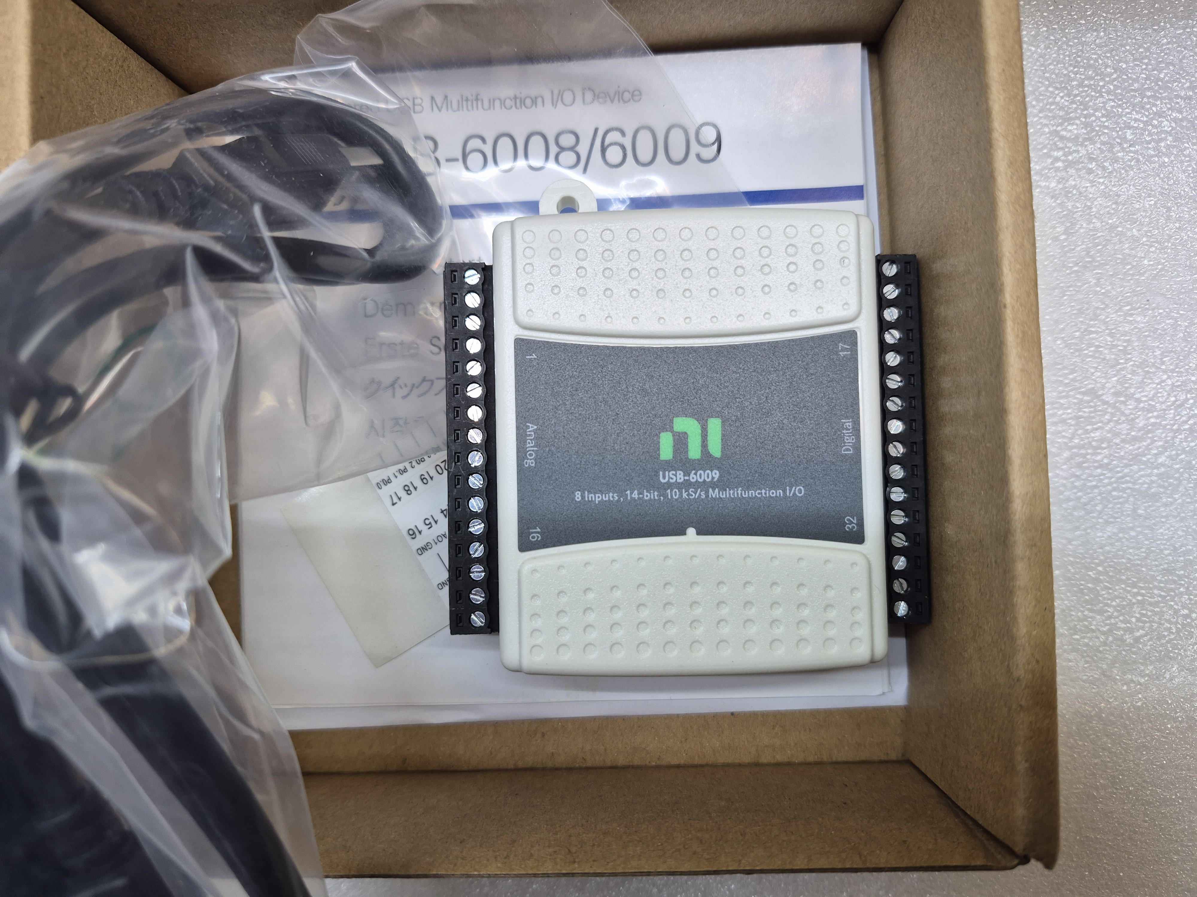 کارت داده پردازی NI-USB-6009